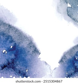 Ink splash, Watercolor effect vector color grunge splash