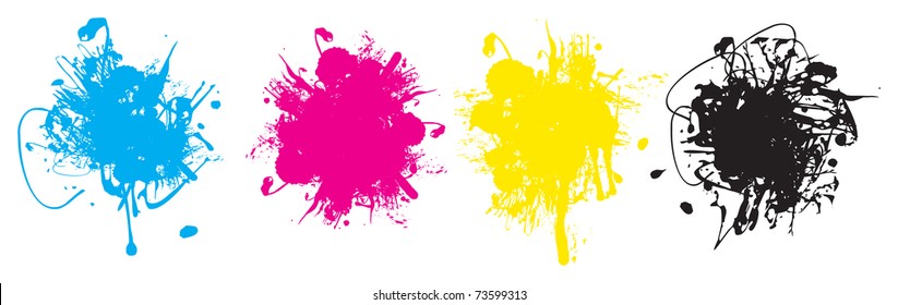 ink splashes