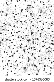 Ink splashes and drips. Abstract Background. Drawing Texture.Vector Illustration