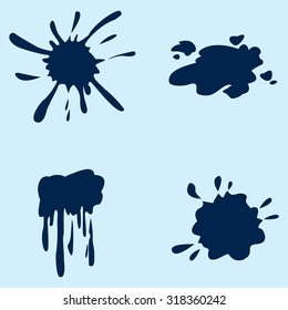 Ink Splashes Icons