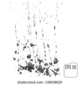 Ink splashes. Splash Vector Art, Stock Vector