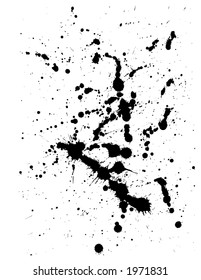 ink splats to be used as background or select some and use them as brushes or blood stains