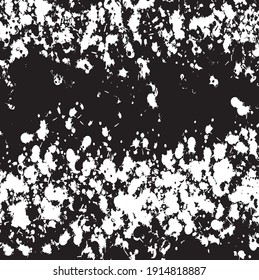 Ink splatter set. Paint splashes set for design. Collection of Various Ink Blot Splatters. Abstract vector illustration. Set for grunge splash textures.