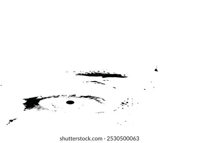 Texturas de pulverização de tinta: manchas de tinta grunge preto e branco e pulverizadores de tinta líquida para projetos criativos