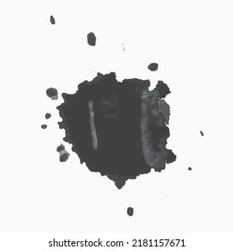 Ink Splattered Vector Art For Background or Wallpaper Brushed Inked Splash