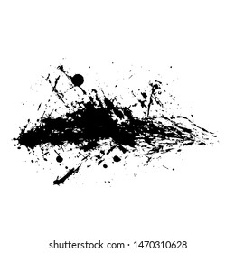 Ink Splattered Vector Art for Cover, Poster, Flyer, Brochure, Banner, Background or Wallpaper Design Download