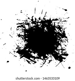 Ink Splattered Vector Art Grunge Style For Background or Wallpaper Design Download