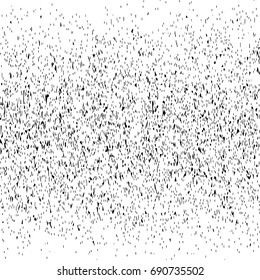 Ink splatters texture. Black speckled overlaying vector background