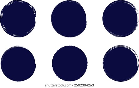 Ink spot dot round smear print silhouette set. Wet dry sponge brush circle shape sticker backdrop grunge sale sticker graffiti detail trace dirty texture splat banner drip dot print isolated