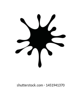 ink spots icon vector. spotting vector image