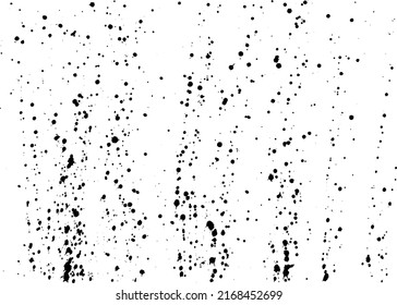Puntos de pulverización de tinta, gotas de pincel de pintura, fondo. Ilustración del vector