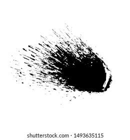 Ink Spraying Vector Art for Background, Cover, Banner, Poster, Wallpaper or Logo Design Background
