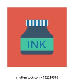 ink square flat icon