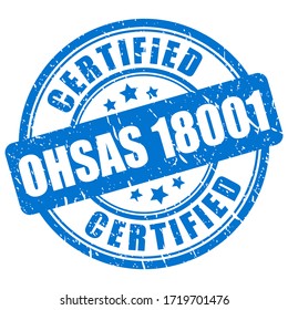 Ink Stamp Ohsas 18001 Certified