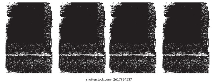 Ink Stamp Texture Pack Vintage Grunge Letterpress