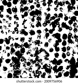 Ink stamps and spots. Seamless abstract pattern for cover, packing design.