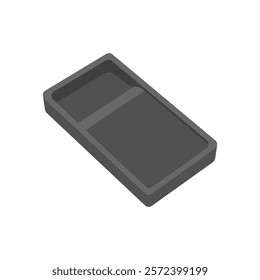 Ink Stone, China Symbols Vector Illustration