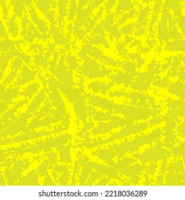 Ink striped splatter isolated on yellow background. Cute monochrome seamless pattern. Vector simple flat graphic hand drawn illustration. Texture.