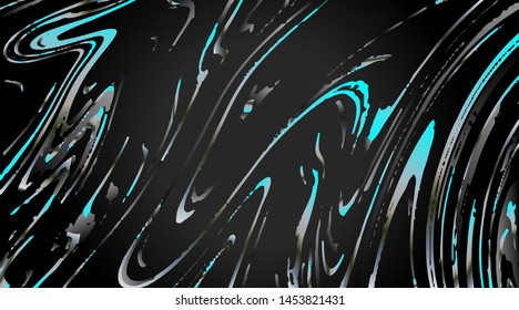 Ink Texture Vector. Hand-drawn marble illustration technique. Watercolor stains, abstract backgrounds, aqua prints artistic effects. vector illustration of eps 10