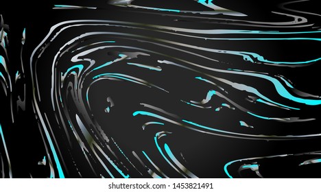 Ink Texture Vector. Hand-drawn marble illustration technique. Watercolor stains, abstract backgrounds, aqua prints artistic effects. vector illustration of eps 10