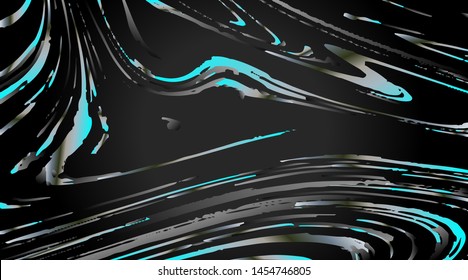 Ink Texture Vector. Hand-drawn marble illustration technique. Watercolor stains, abstract backgrounds, aqua prints artistic effects. vector illustration of eps 10