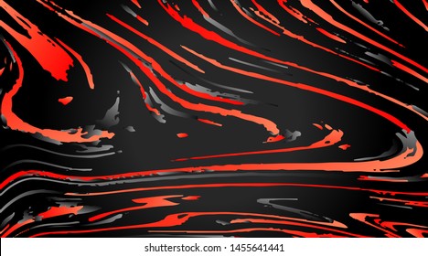 Ink Texture Vector. Hand-drawn marble illustration technique. Watercolor stains, abstract backgrounds, aqua prints artistic effects. vector illustration of eps 10