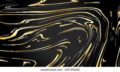 Ink Texture Vector. Hand-drawn marble illustration technique. Watercolor stains, abstract backgrounds, aqua prints artistic effects. vector illustration of eps 10