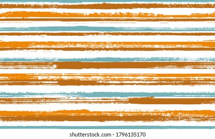 Ink thin grunge stripes vector seamless pattern. Variegated interior wall decor design. Scratchy geometric grunge stripes, lines background swatch. Endless pattern.