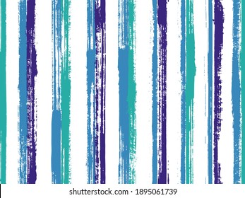 Ink thin parallel lines vector seamless pattern. Plain summer fashion design. Retro texture parallel lines, striles on white background. Endless pattern.