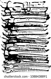 Ink vector background. Vector illustration. Grunge hand drawn sponge watercolor texture.