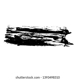 Ink vector brush stroke background. Vector illustration. Grunge texture.