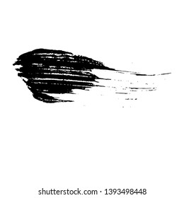 Ink vector brush stroke background. Vector illustration. Grunge texture.