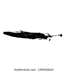 Ink vector brush stroke background. Vector illustration. Grunge texture.