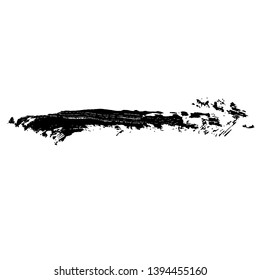 Ink vector brush stroke background. Vector illustration. Grunge texture.