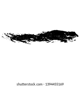 Ink vector brush stroke background. Vector illustration. Grunge texture.
