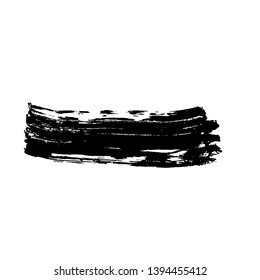 Ink vector brush stroke background. Vector illustration. Grunge texture.