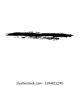 Ink vector brush stroke background. Vector illustration. Grunge texture.