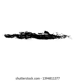 Ink vector brush stroke background. Vector illustration. Grunge texture.