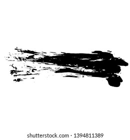 Ink vector brush stroke background. Vector illustration. Grunge texture.