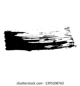 Ink vector brush stroke background. Vector illustration. Grunge texture.