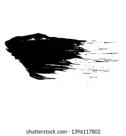 Ink vector brush stroke background. Vector illustration. Grunge texture.