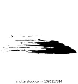 Ink vector brush stroke background. Vector illustration. Grunge texture.