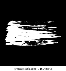 Ink vector brush stroke. Vector illustration. Grunge hand drawn watercolor texture. Space for text.