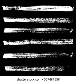 Ink vector brush strokes background. Vector illustration. Grunge texture.