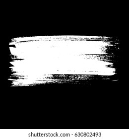 Ink vector brush strokes. Vector illustration. Grunge hand drawn watercolor texture.