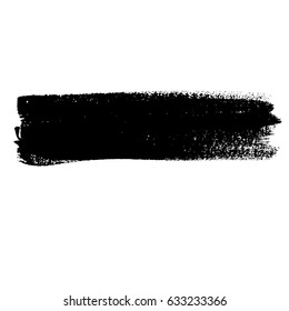 Ink vector brush strokes. Vector illustration. Grunge hand drawn watercolor texture.