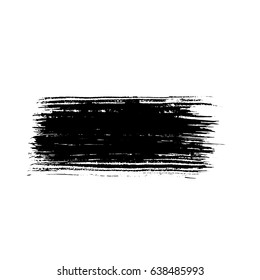 Ink vector brush strokes. Vector illustration. Grunge hand drawn watercolor texture. Space for text.