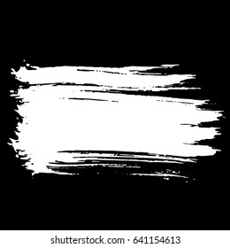 Ink vector brush strokes. Vector illustration. Grunge hand drawn watercolor texture. Space for text.