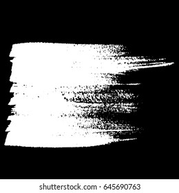 Ink vector brush strokes. Vector illustration. Grunge hand drawn watercolor texture. Space for text.