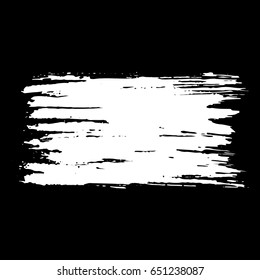 Ink vector brush strokes. Vector illustration. Grunge hand drawn watercolor texture. Space for text.